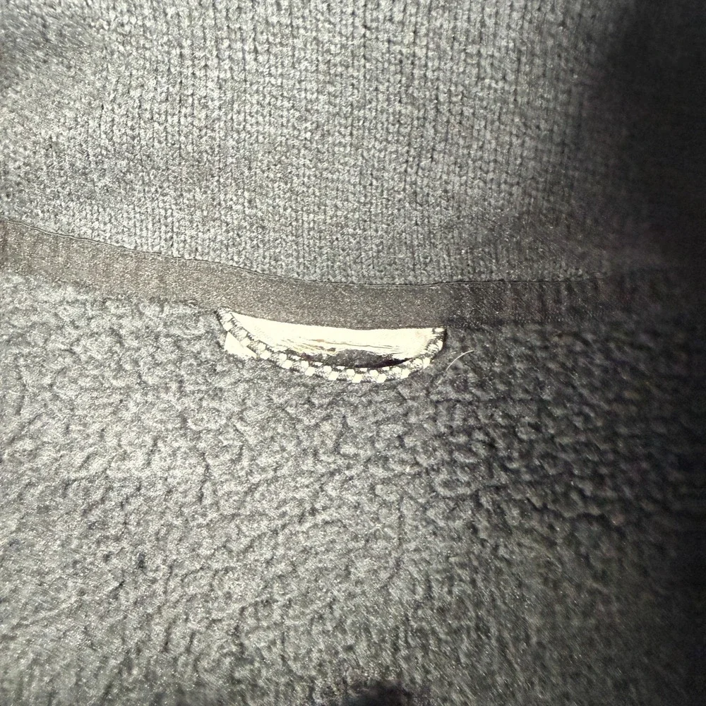 The North Face Pullover Men 2XL Gray Gordon Lyons 1/4 Zip Fleece Sweater Pocket
